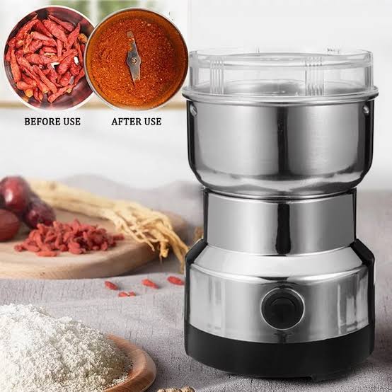 Electric Stainless Steel Grinder – Multi-Functional