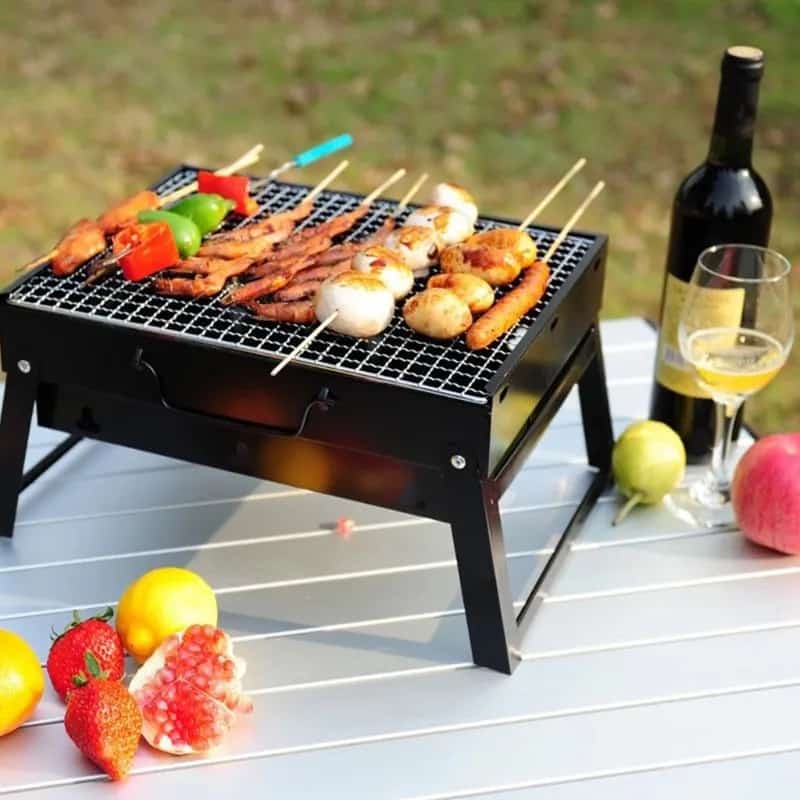 Foldable BBQ Grill – Portable Outdoor Barbecue