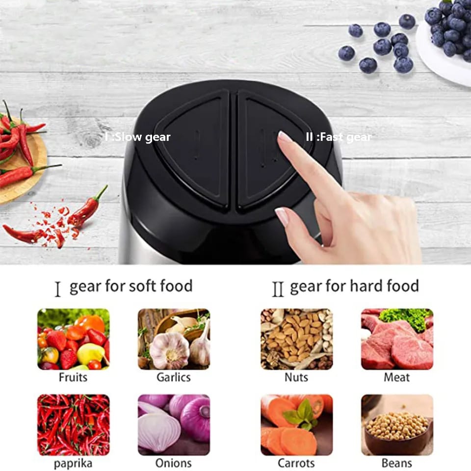 3L Food Processor – Manual Chopper