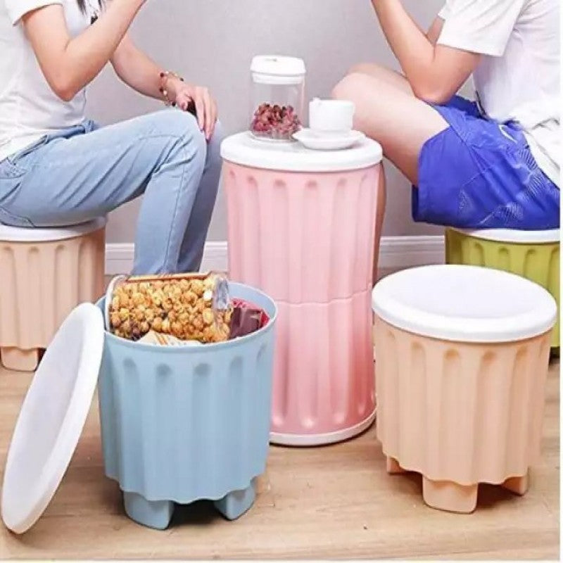 Toy Storage Barrel Stool – Multi-Purpose Box