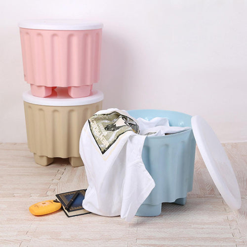 Toy Storage Barrel Stool – Multi-Purpose Box