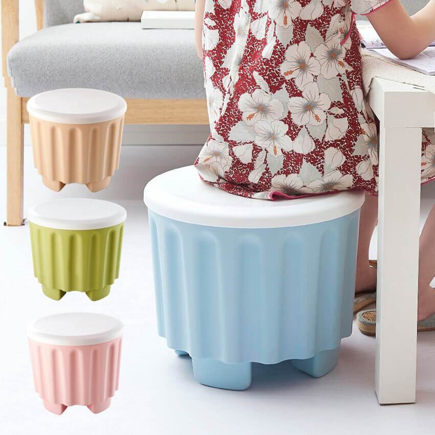 Toy Storage Barrel Stool – Multi-Purpose Box