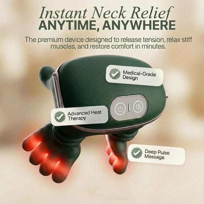 Hand Shape Massager | Rechargeable Deep Tissue Back & Shoulder Device