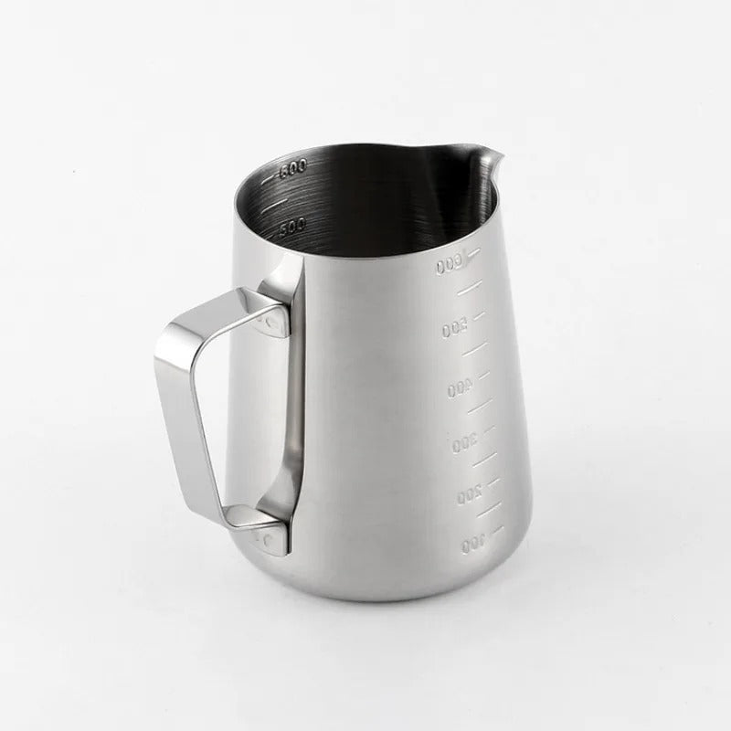 600ml Stainless Steel Milk Frothing Pitcher – Latte Art Creamer Jug