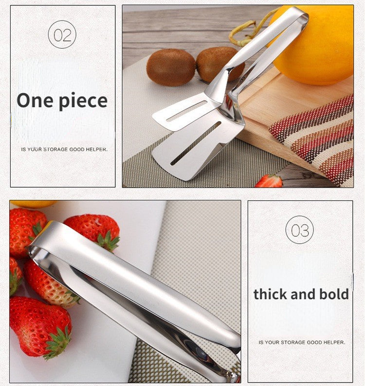 Stainless Steel Food Tong – Kitchen Serving Tool