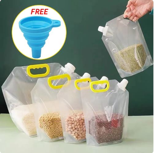 Transparent Food Grade Pouch – Moisture-Proof Sealed Bag