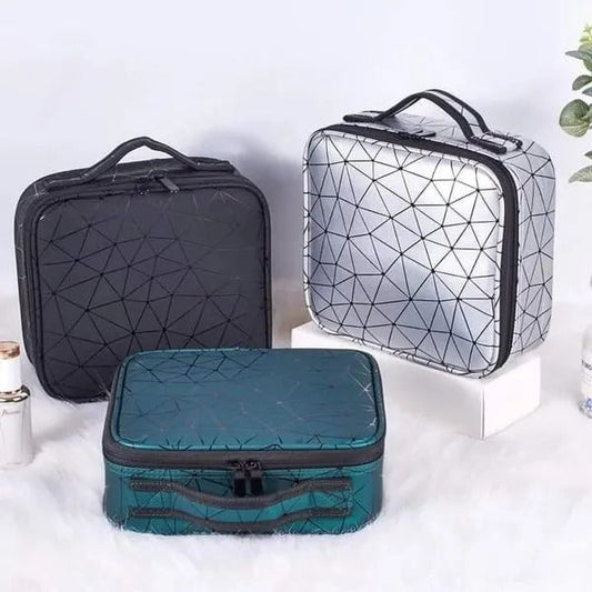 Multifunction Travel Makeup Bag – Large Waterproof Toiletry Organizer