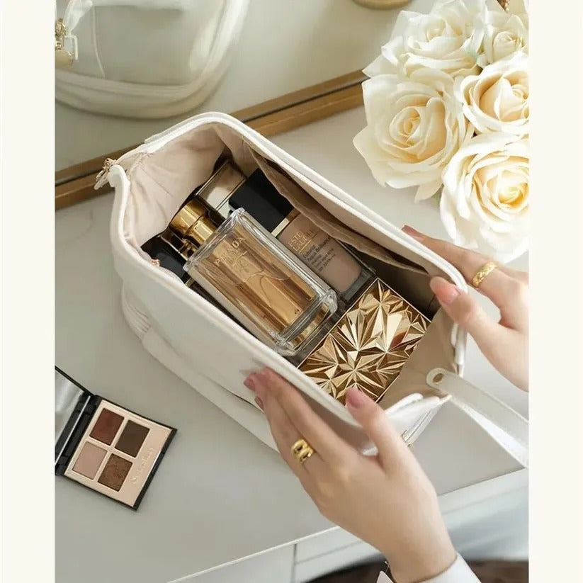 Waterproof Travel Makeup Bag with Pouch – Large Toiletries Organizer