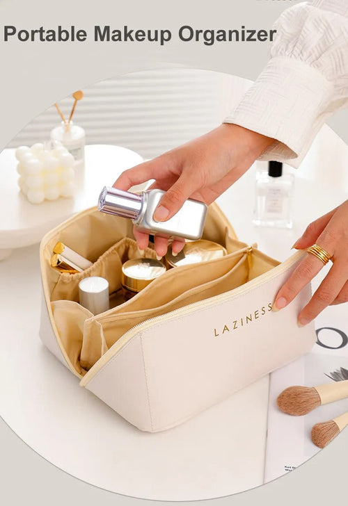 Waterproof Makeup Storage Bag – Travel Cosmetic Organizer