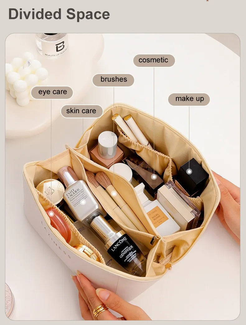 Waterproof Makeup Storage Bag – Travel Cosmetic Organizer