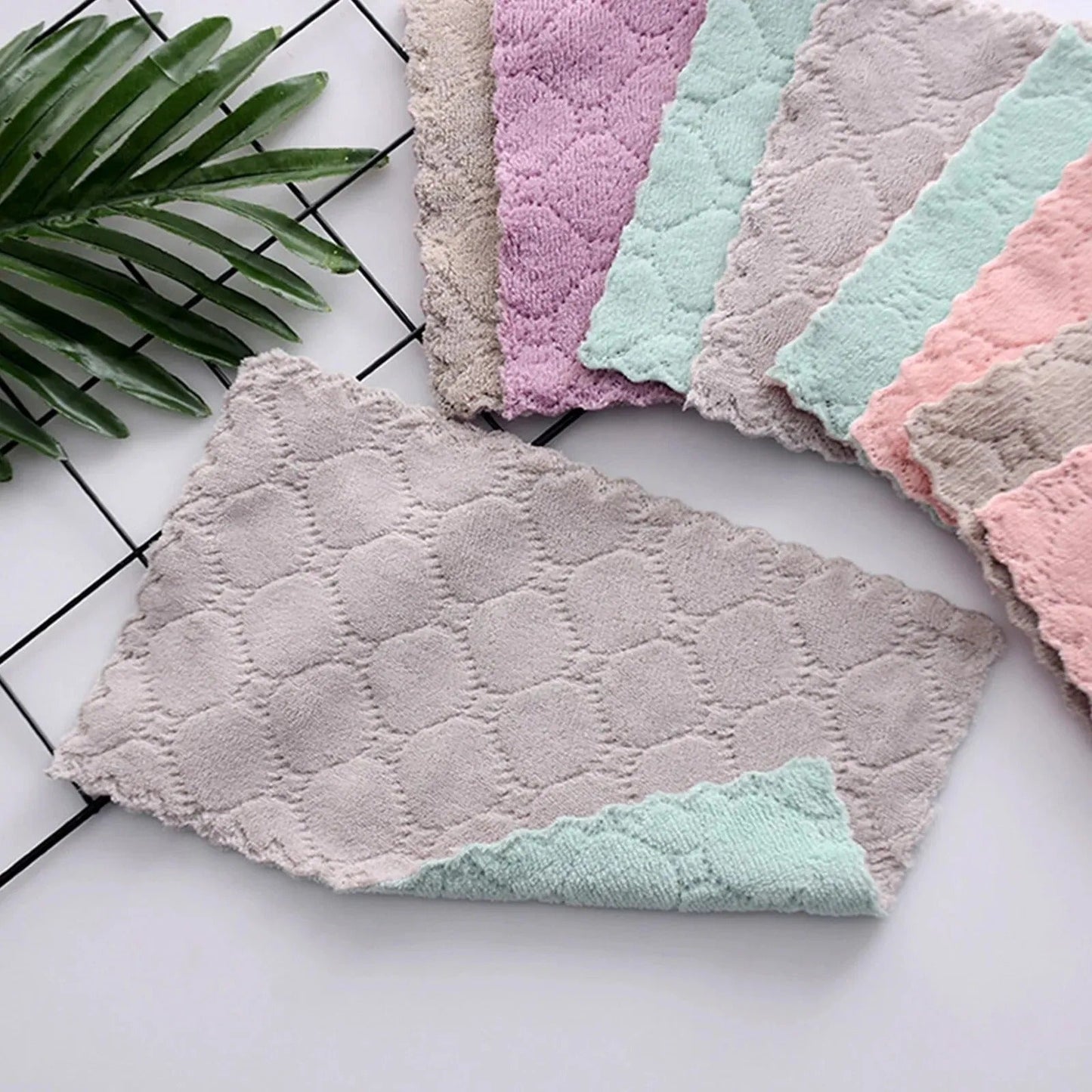 Microfiber Baby Towels – 12pcs Super Absorbent Quick-Dry