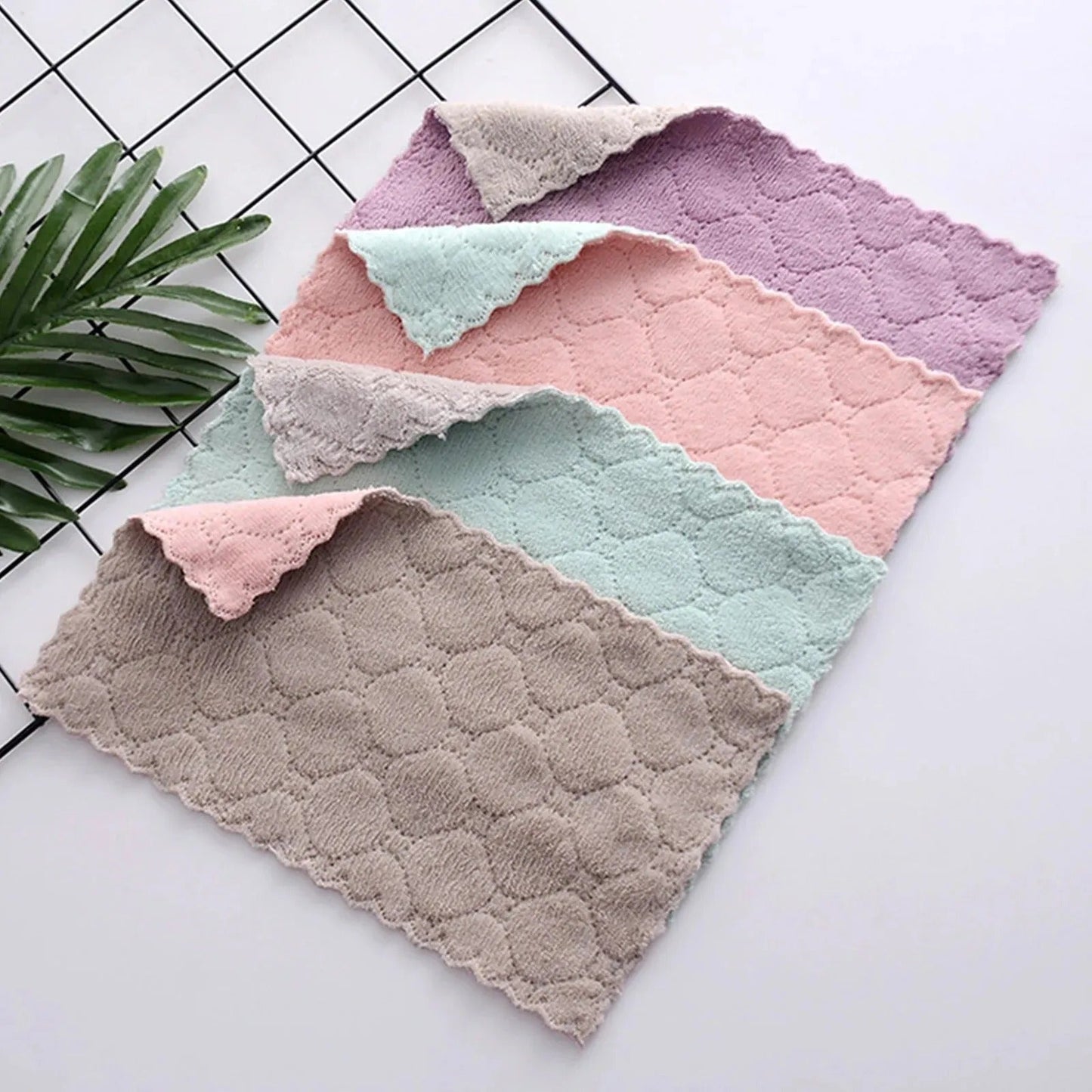 Microfiber Baby Towels – 12pcs Super Absorbent Quick-Dry