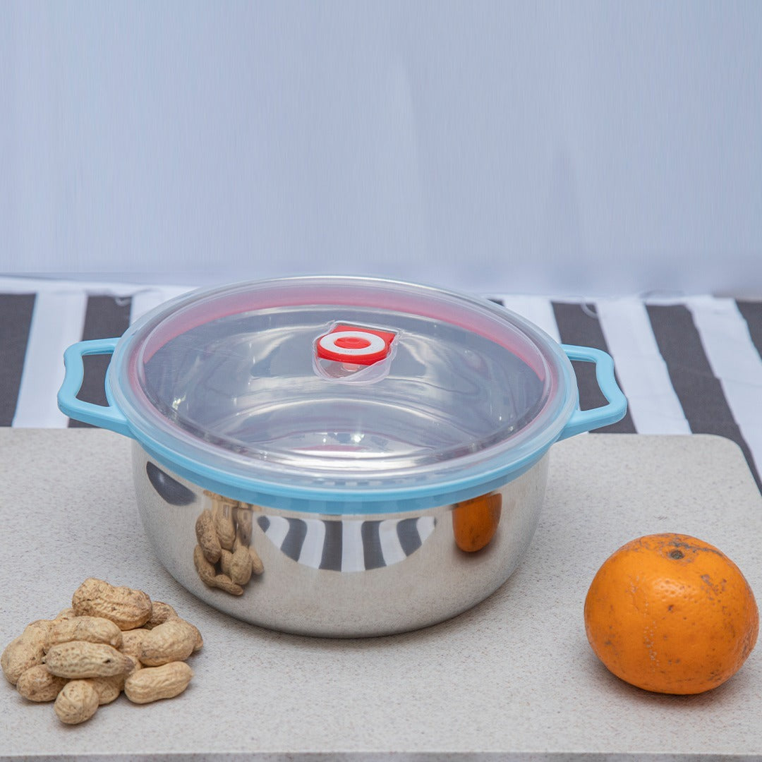 3-Piece Stainless Steel Mixing Bowls – Multi-Purpose Kitchen Set