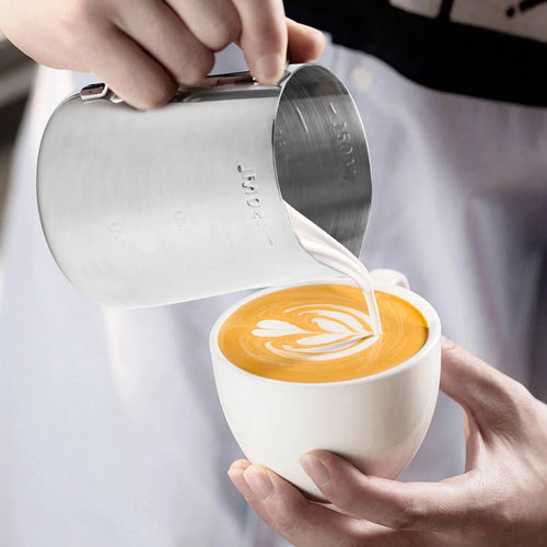 350ml Stainless Steel Milk Jug – Frothing Pitcher for Coffee & Latte Art