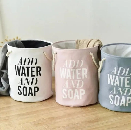 Waterproof Laundry Basket with Lid – Easy Clothes Washing