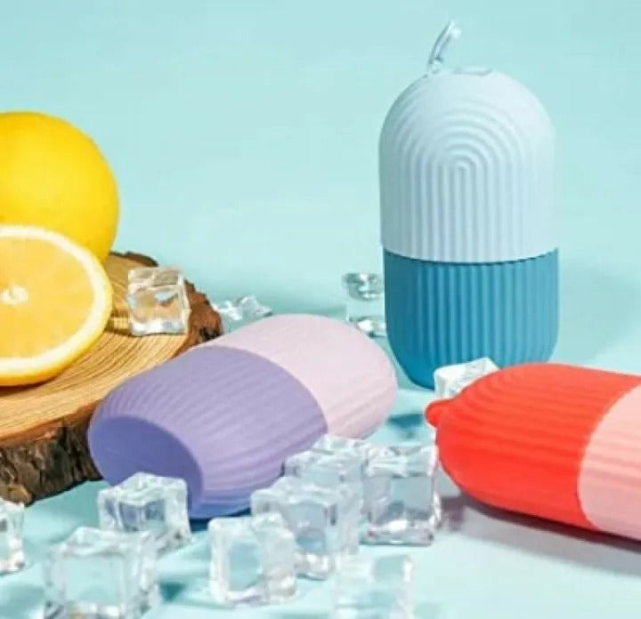 Silicone Face Ice Roller – Skin Refreshing Beauty Massager