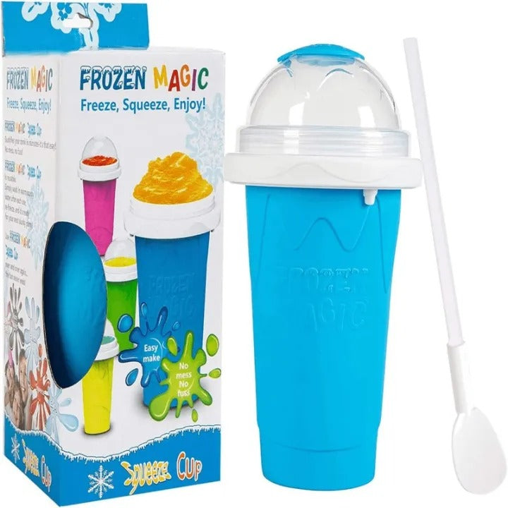 Frozen Magic Slushy Maker Cup – DIY Smoothie & Ice Slush Cup