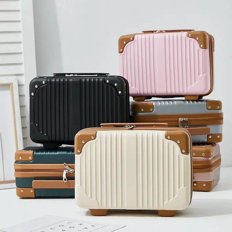 Travel Cosmetic Suitcase – Portable Makeup & Toiletry Organizer