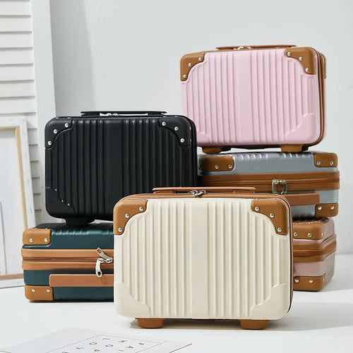 Travel Cosmetic Suitcase – Portable Makeup & Toiletry Organizer