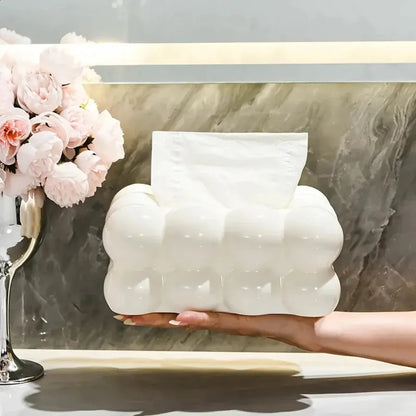 Bubble Tissue Box Holder
