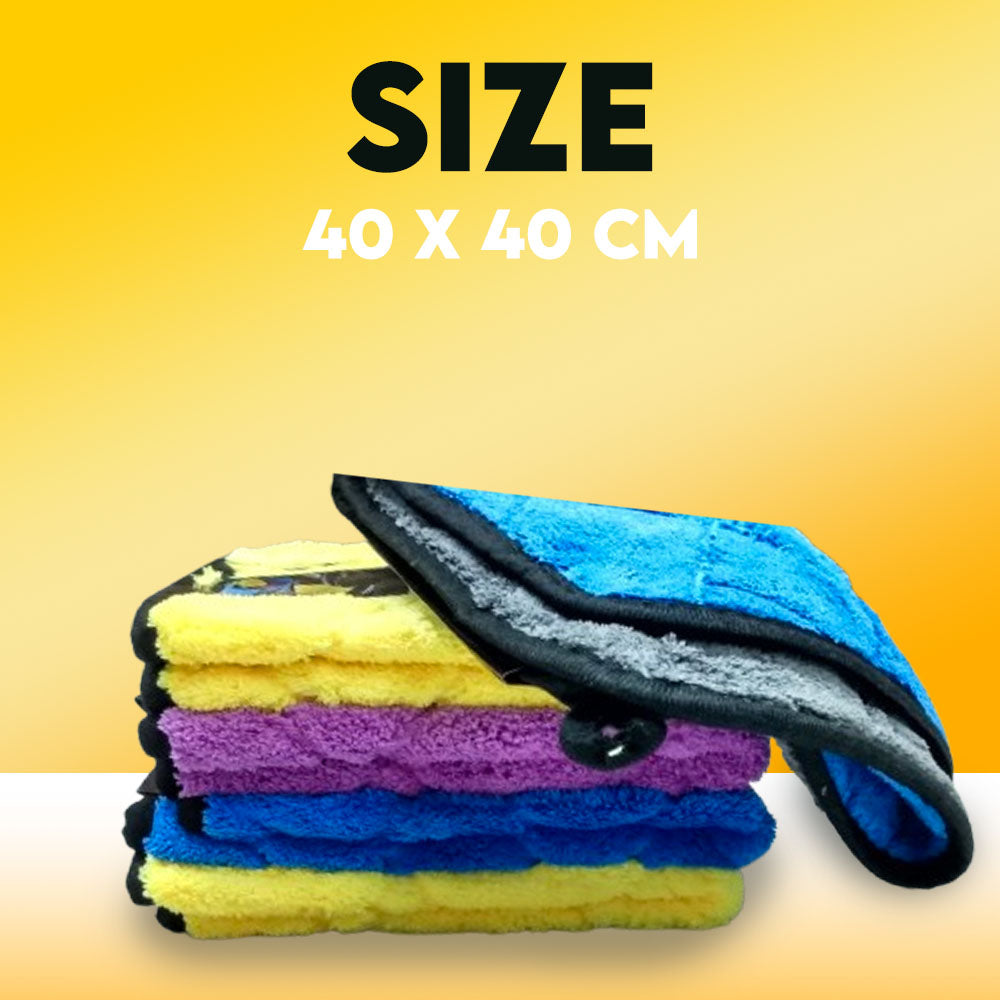 Premium Microfiber Car Cleaning Towel – Absorbent & Scratch-Free