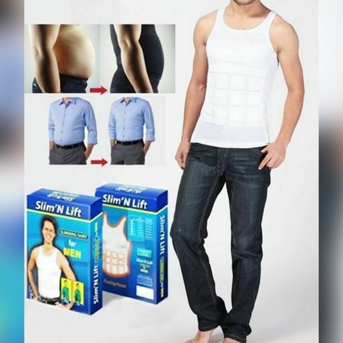 Slimming Vest for Men – Slim N Lift Shapewear