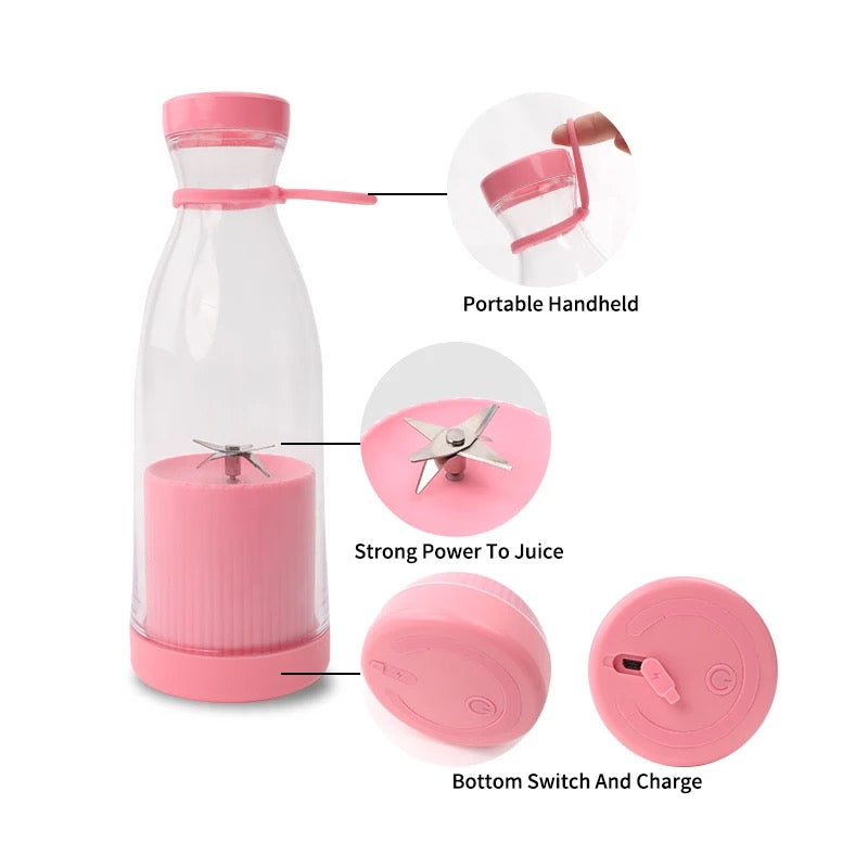 Mini Wireless Electric Blender Juicer Cup | USB Rechargeable Smoothie Maker