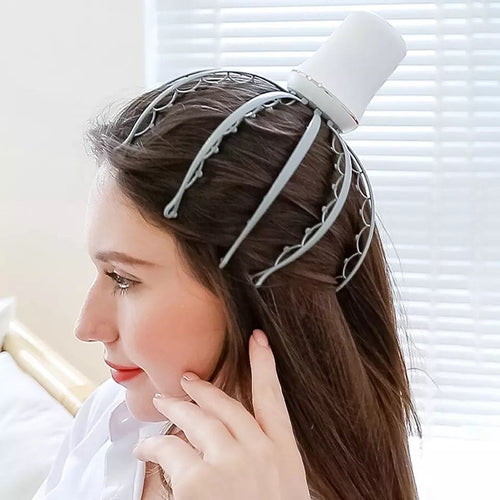 Electric 12-Claw Head Massager | Portable Scalp Massage Device