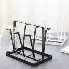 Heavy Duty 6-Glass Holder Stand – Strong Metal Rack