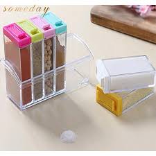 6-in-1 Spice Jar – Kitchen Seasoning Organizer