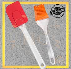 Silicone Spatula & Pastry Brush – Baking Tools