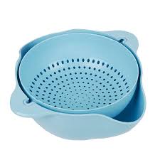 Double Drain Basket – 360° Rotating & Detachable