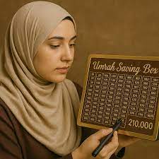 Umrah Savings Box – Islamic Coin Bank for Daily Charity & Travel Savings