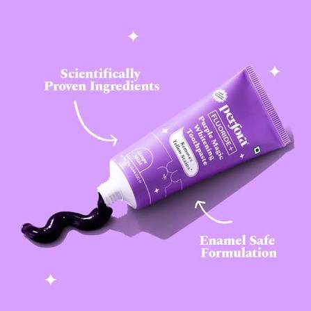 Perfora Purple Whitening Toothpaste