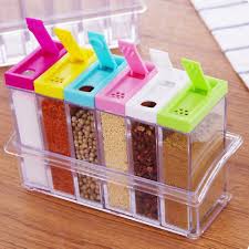 6-in-1 Spice Jar – Kitchen Seasoning Organizer