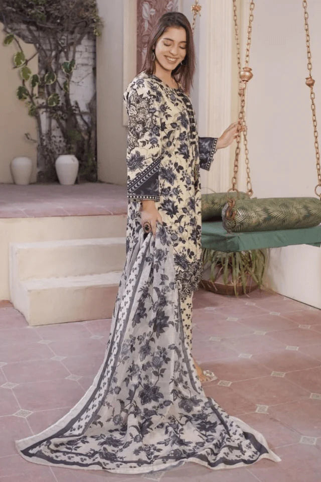 Midnight Grace – Stitched 3 Piece Suit