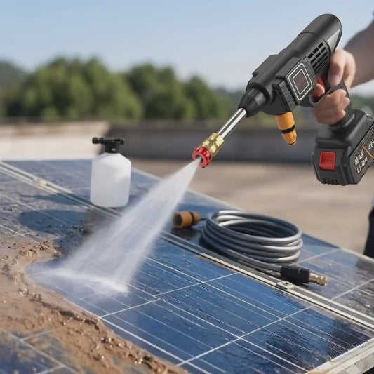 Cordless Pressure Washer with Multi-Function Nozzles | Washing Kit