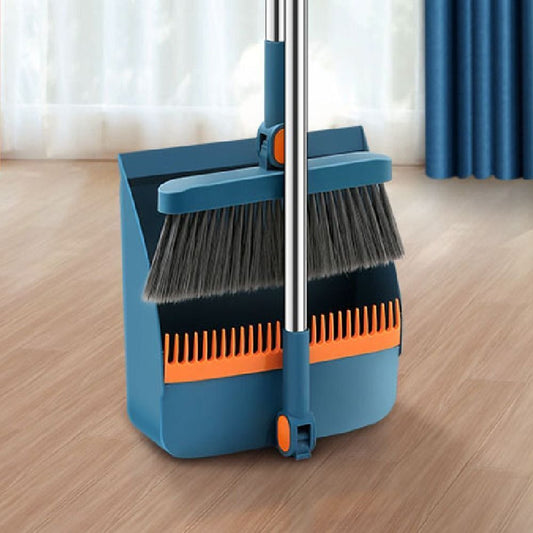 Broom with Dustpan Set – Floor Cleaning Tool