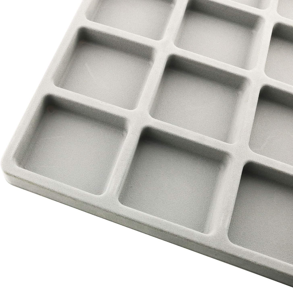 Jewelry Display Tray – Velvet Organizer