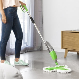 Dust Mop (Triple Layer) with Spray Holder